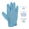 Boardwalk 9.5 in. Long 5 mil. Thick Powder-Free Disposable Examination Nitrile Gloves - X-Small Blue (100/Box)